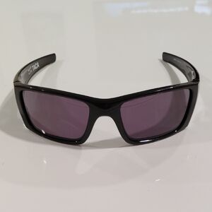 Oakley TACA Fuel Cell Black Sunglasses with Puzzle Design Frame